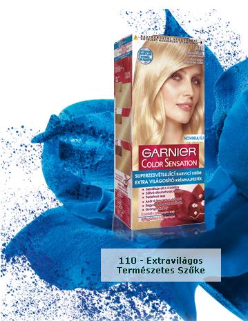 Garnier Color Sensation tarts krmhajfestk 110 - extra vilgos